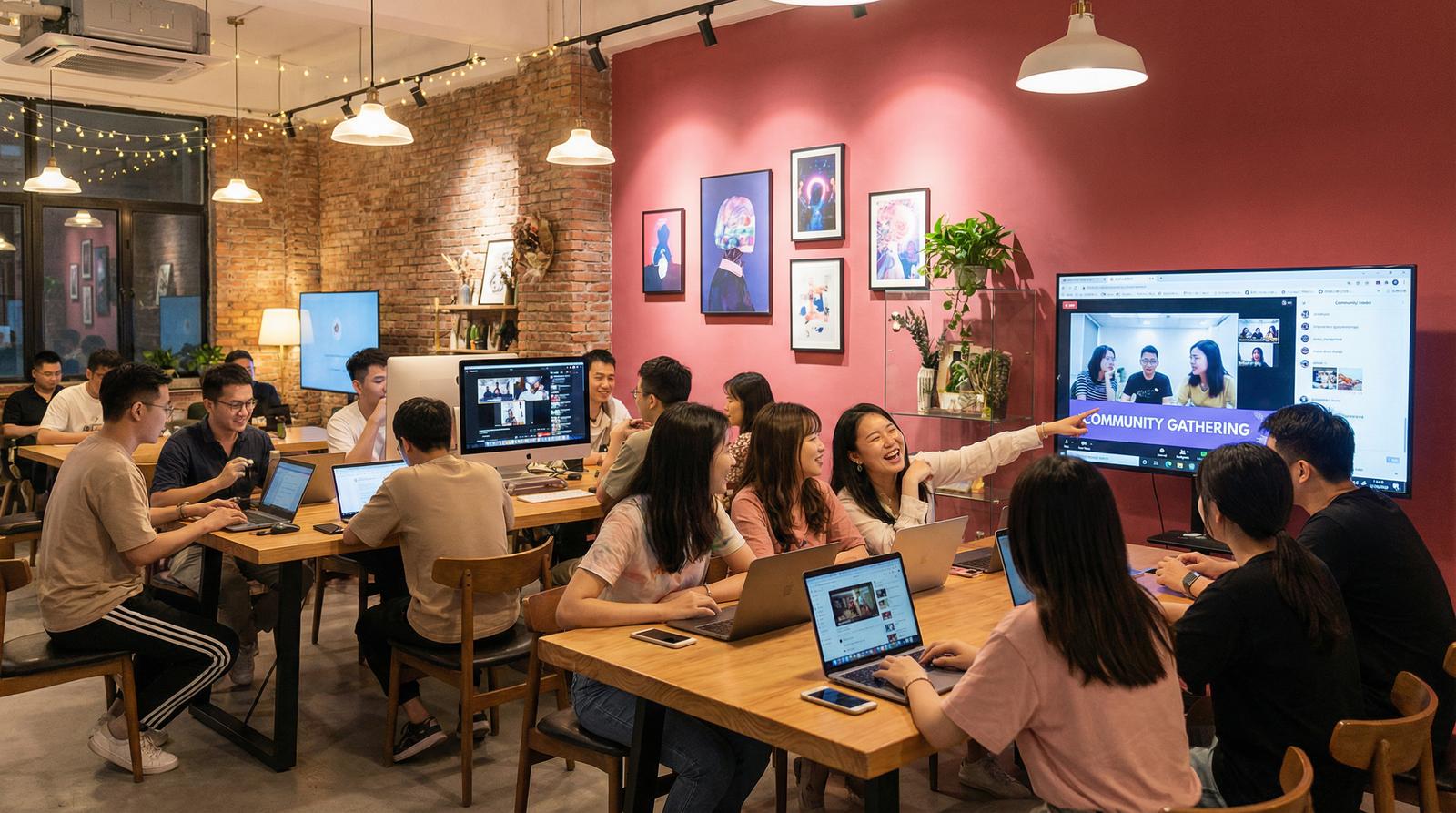 爱情岛传媒社区活动